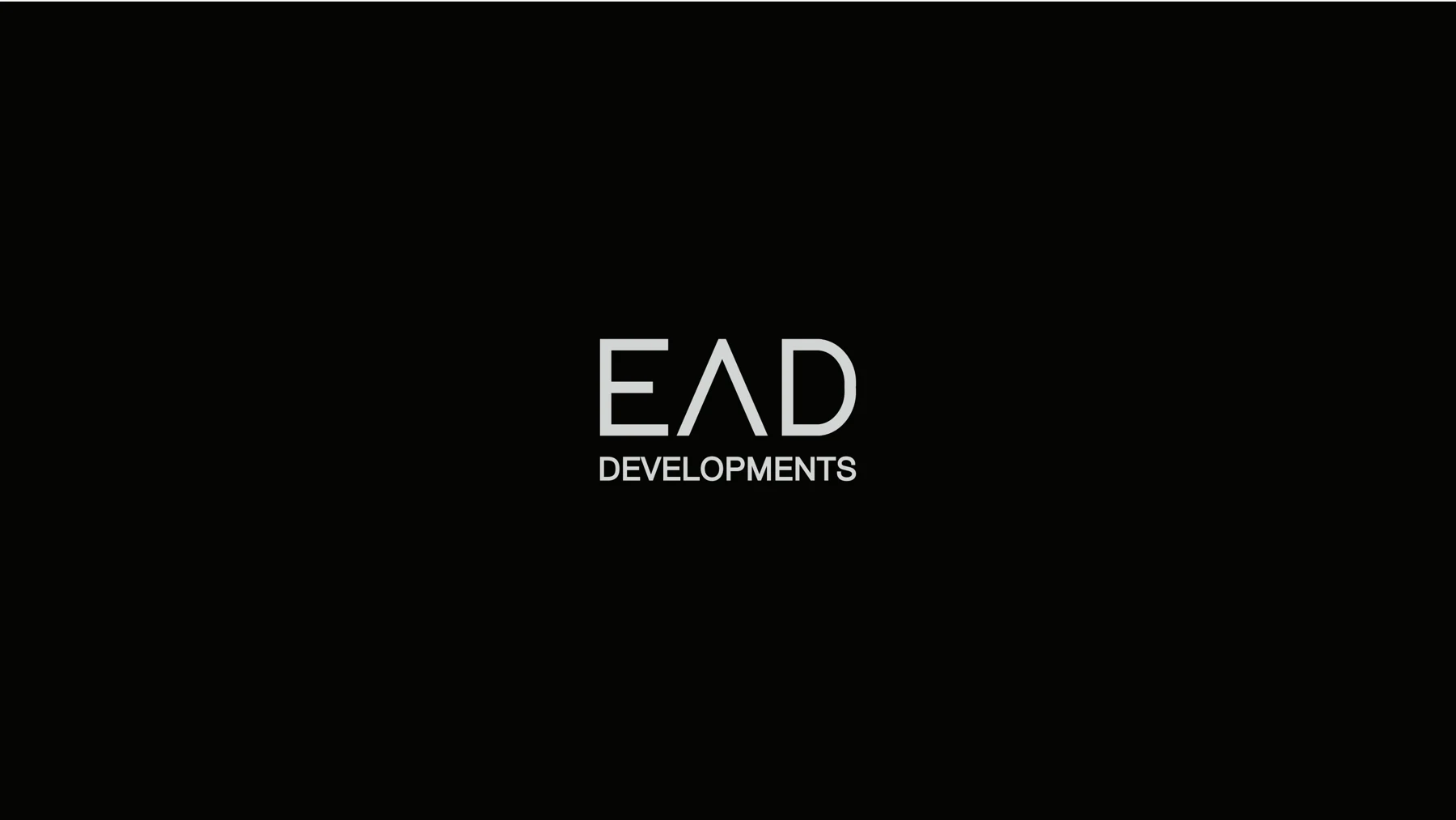 EAD Developments wordmark on black