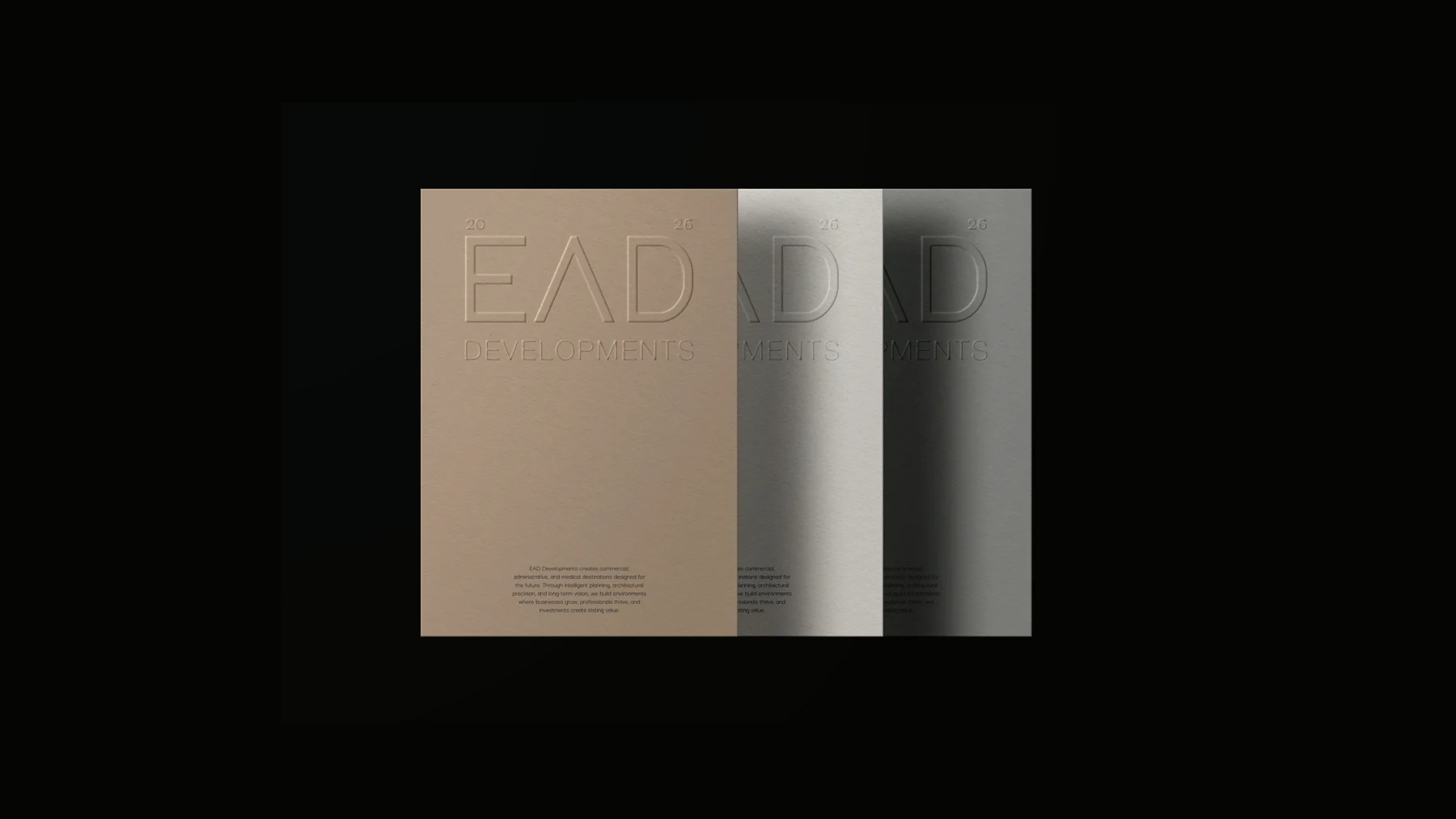 EAD branded publication covers