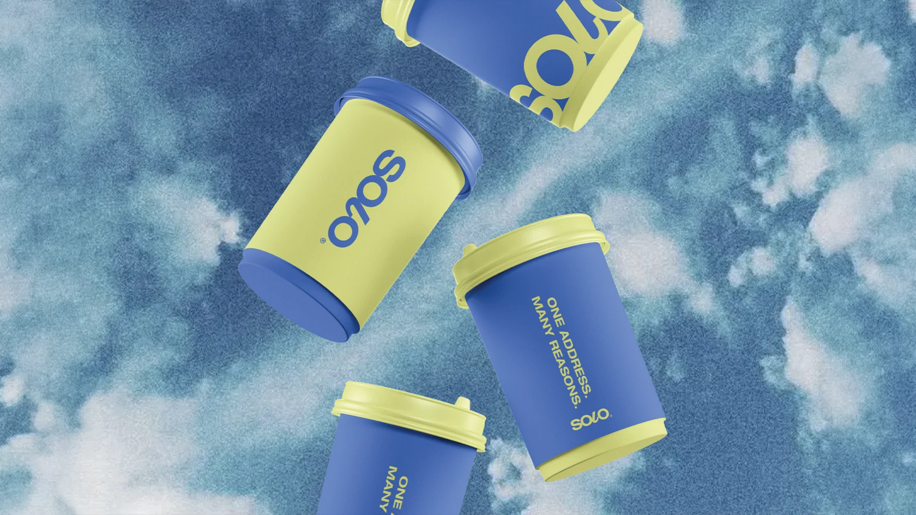 SOLO branded drinkware concept