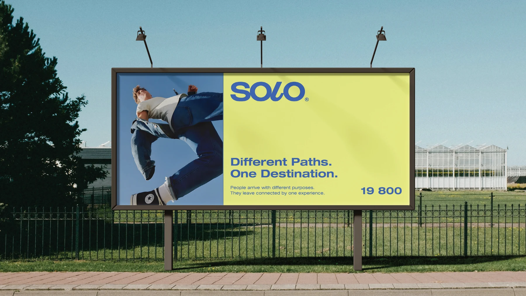 SOLO outdoor campaign billboard concept