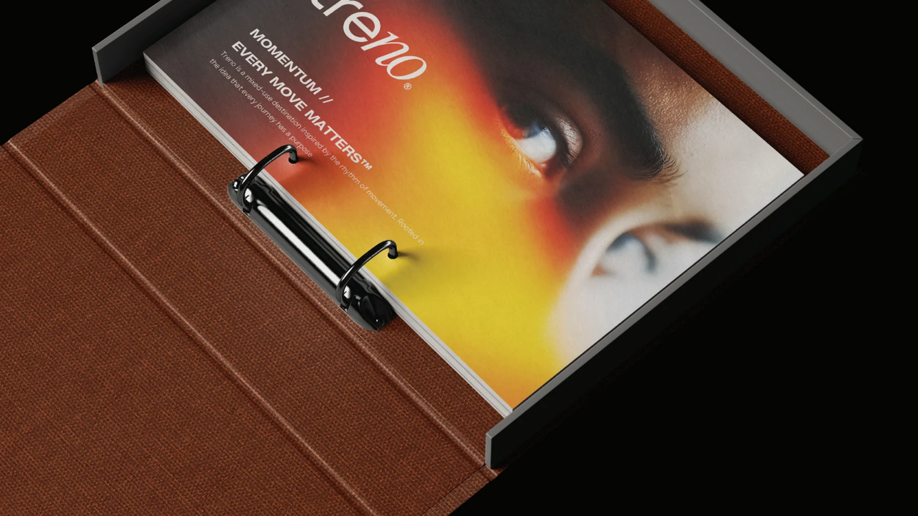 Treno brand publication concept